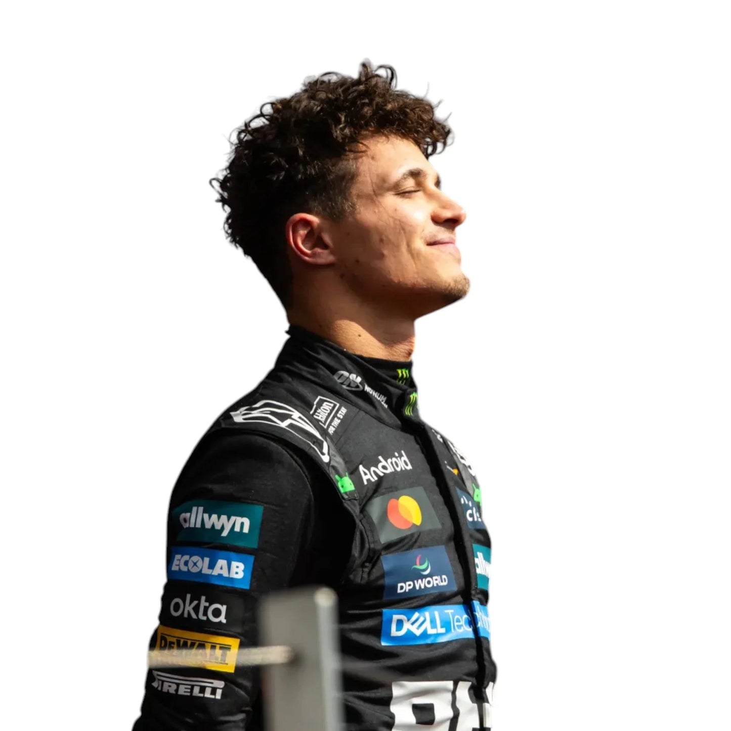 2025 Lando Norris Mclaren British GP F1 Race Suit Ex Race Gear