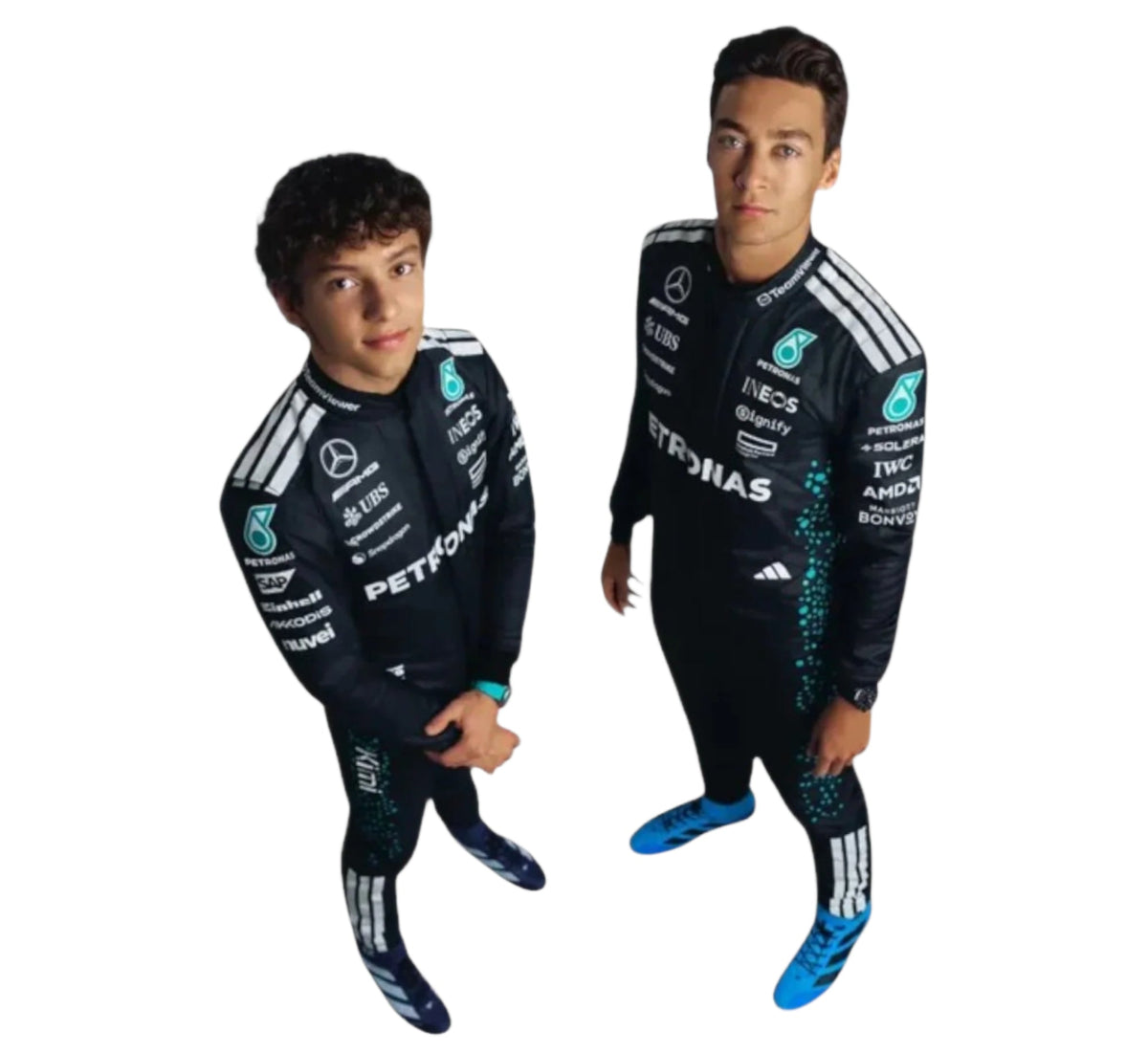 New 2025 Andrea Kimi Antonelli Mercedes Race Suit