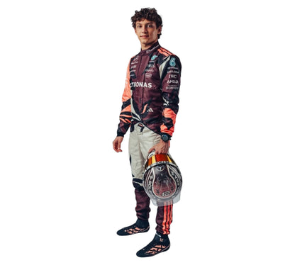 George Russell 2025 Mercedes AMG Petronas F1 Team Suit