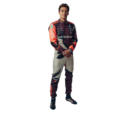 George Russell 2025 Mercedes AMG Petronas F1 Team Suit