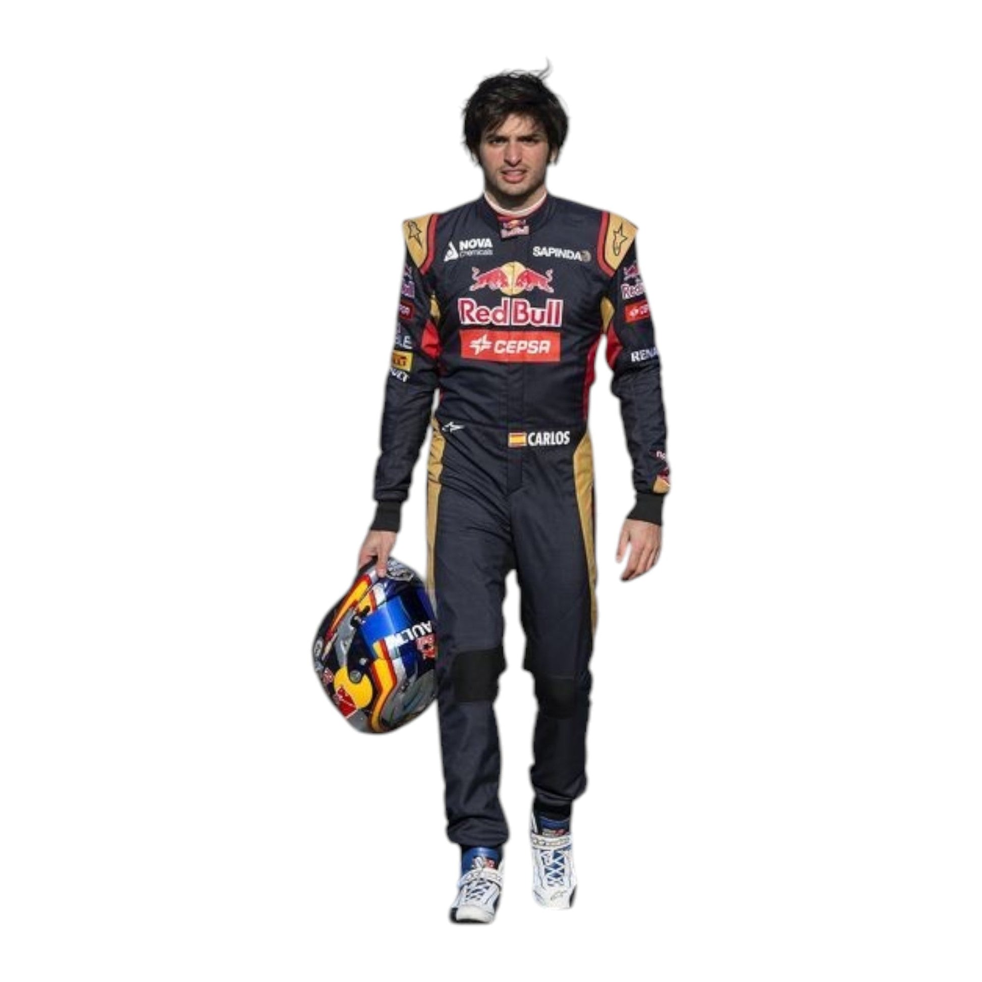 2015 Carlos Sainz Red Bull F1 Team Race Suit Rustle Racewears