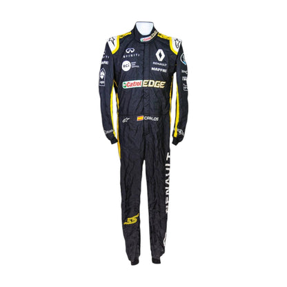 2018 Carlos Sainz F1 Team Renault Race Suit Replica Ex Race Gear