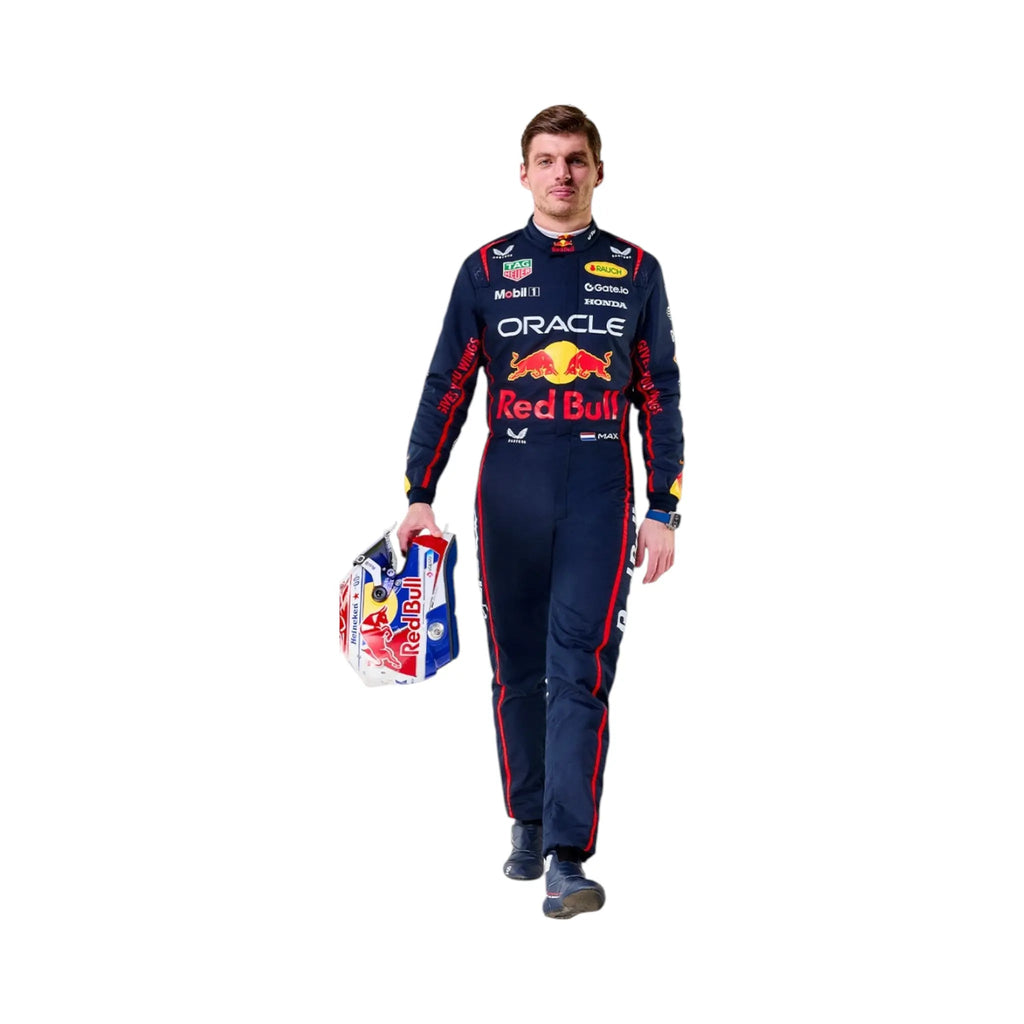 2025 Max Verstappen Red Bull Go-Kart Racing Suit - Ex Race Gear