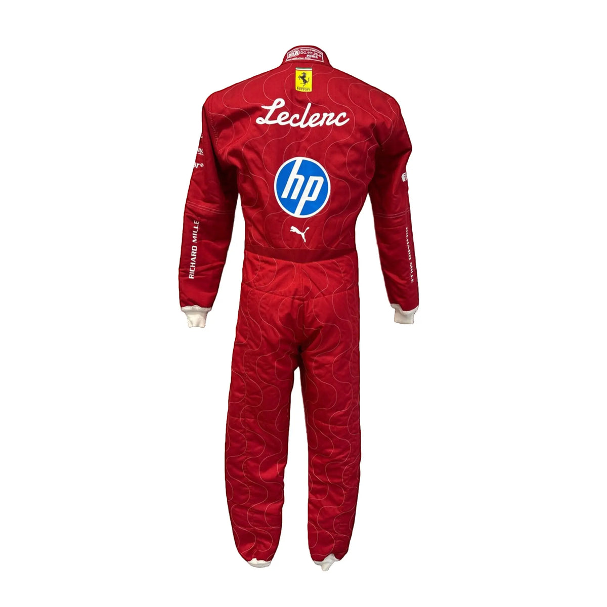 2025 Charles Leclerc Scuderia Ferrari HP Monza GP F1 Race Suit - Ex Race Gear