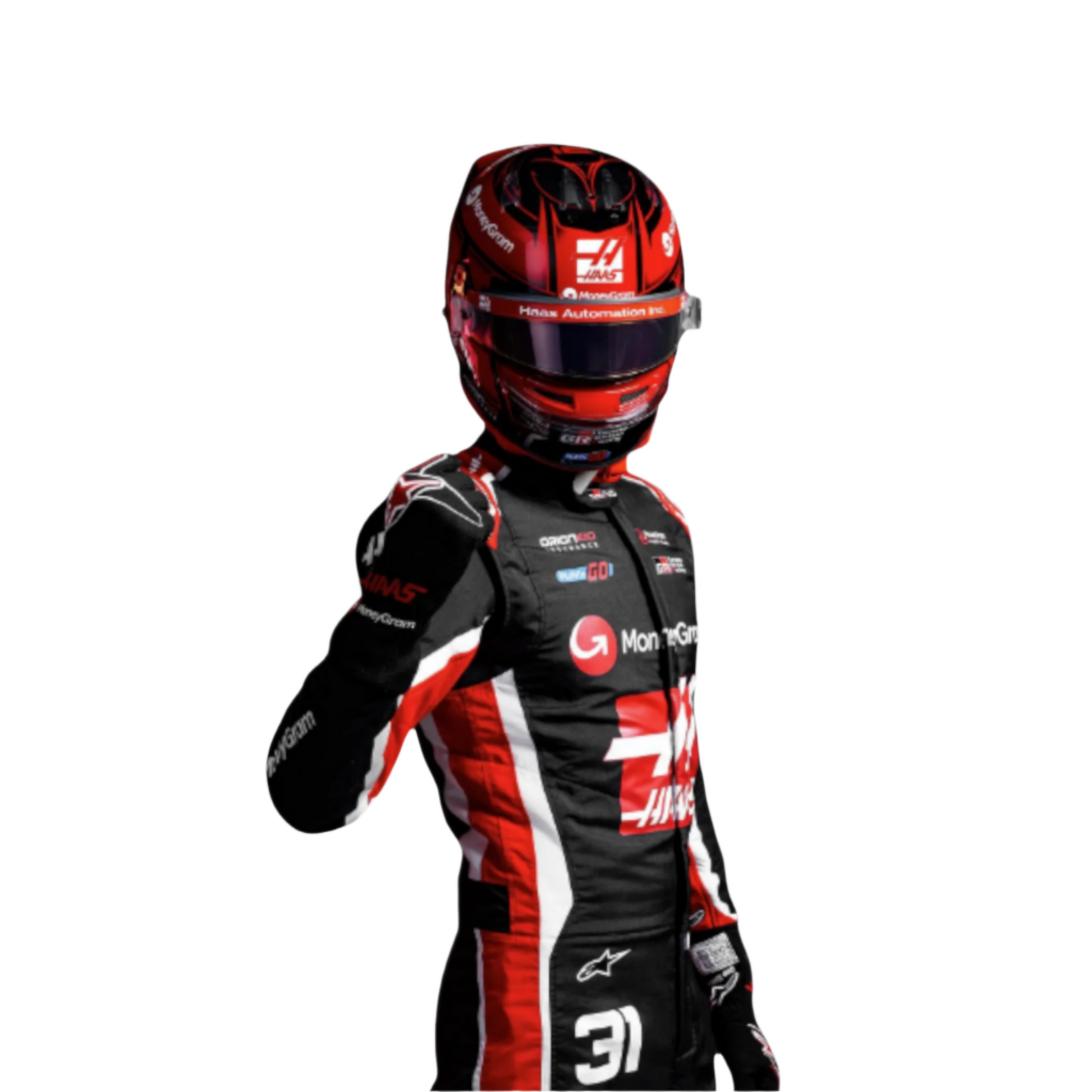 2025 Ollie Bearman Haas F1 Team Race Suit -  Ex Race Gear