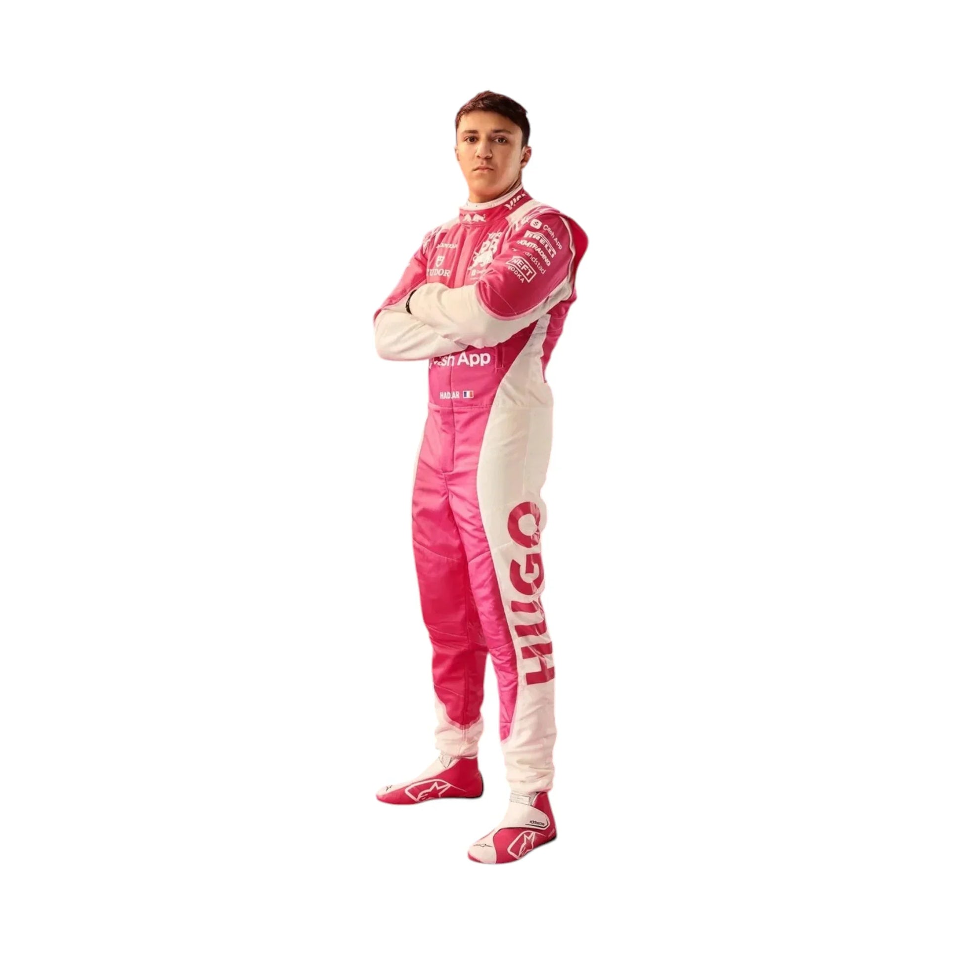 2025 Isack Hadjar Racing Bulls Miami F1 Race Suit - Ex Race Gear