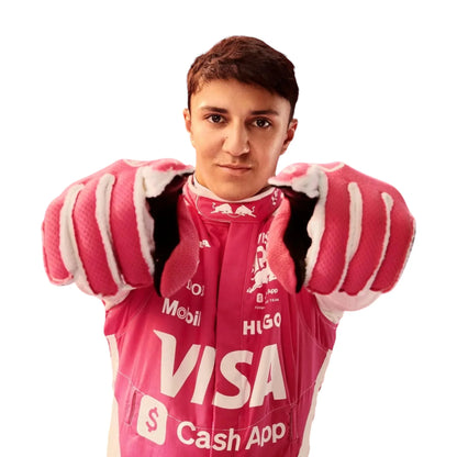 2025 Isack Hadjar Racing Bulls Miami F1 Race Suit - Ex Race Gear