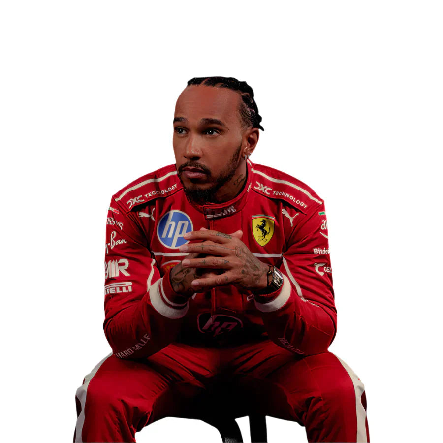 2025 Lewis Hamilton HP Race Suit Ex Race Gear