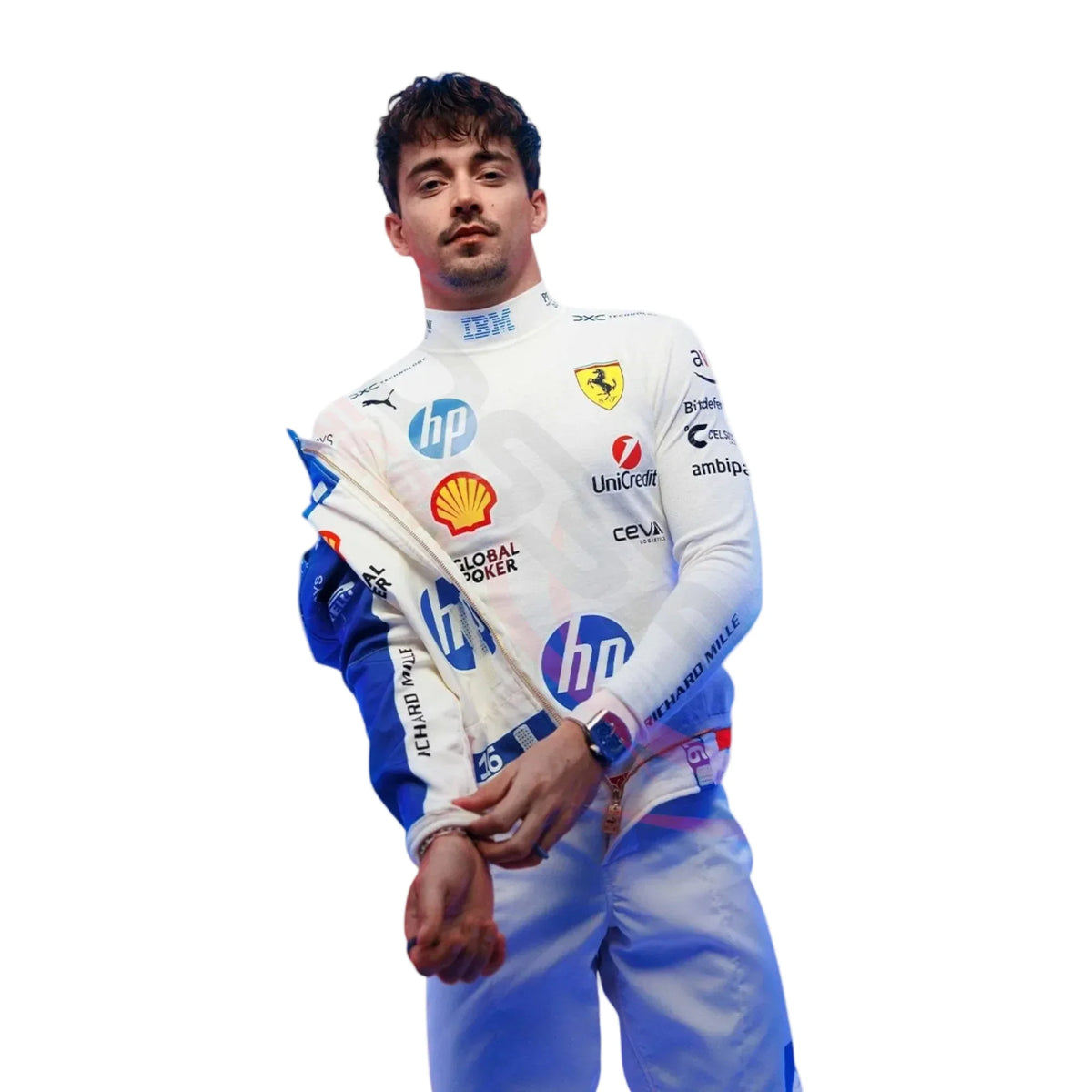 2025 Charles Leclerc Scuderia Ferrari F1 Miami GP Race Suit - Ex Race Gear