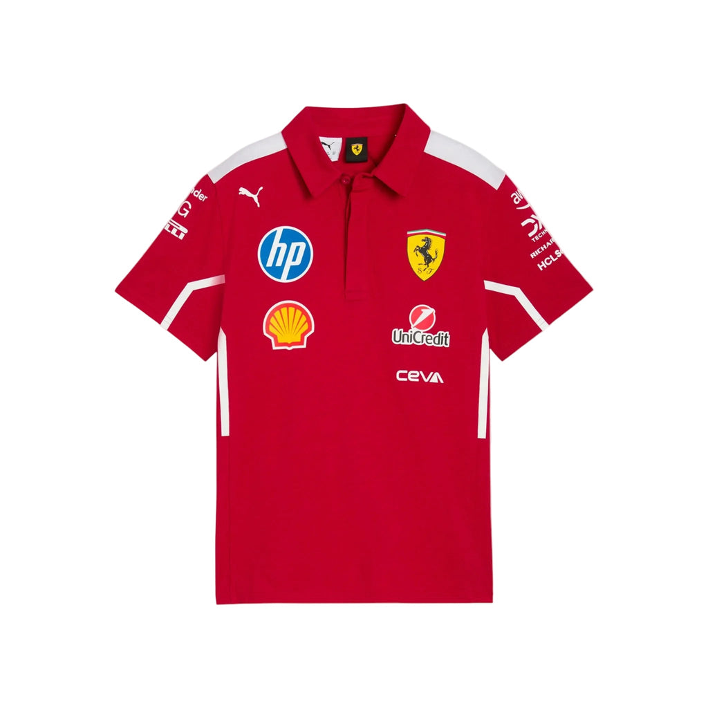 2025 Scuderia Ferrari F1 Team Polo - Ex Race Gear