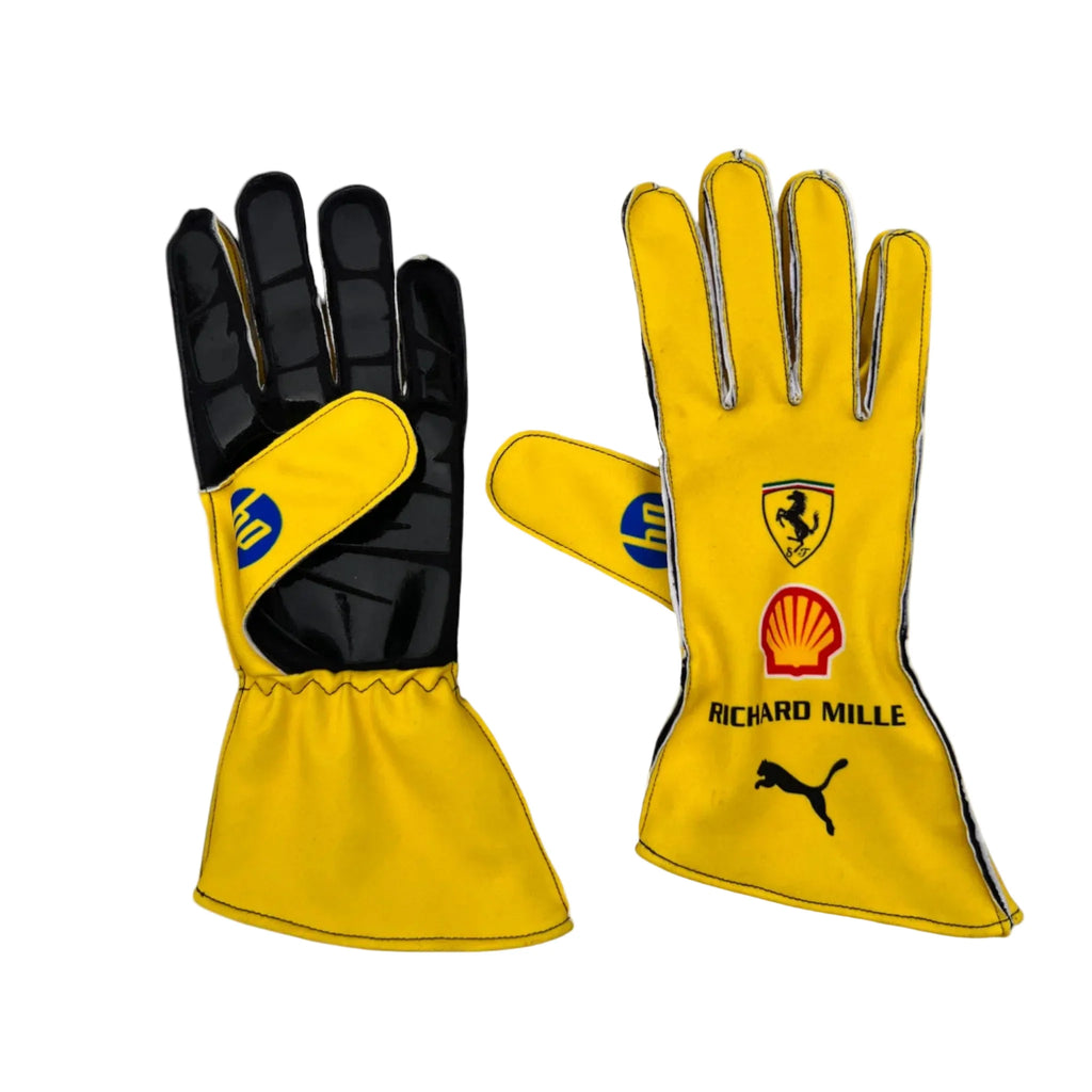 2025 Scuderia Ferrari F1 Team Silverstone Gloves - Ex Race Gear