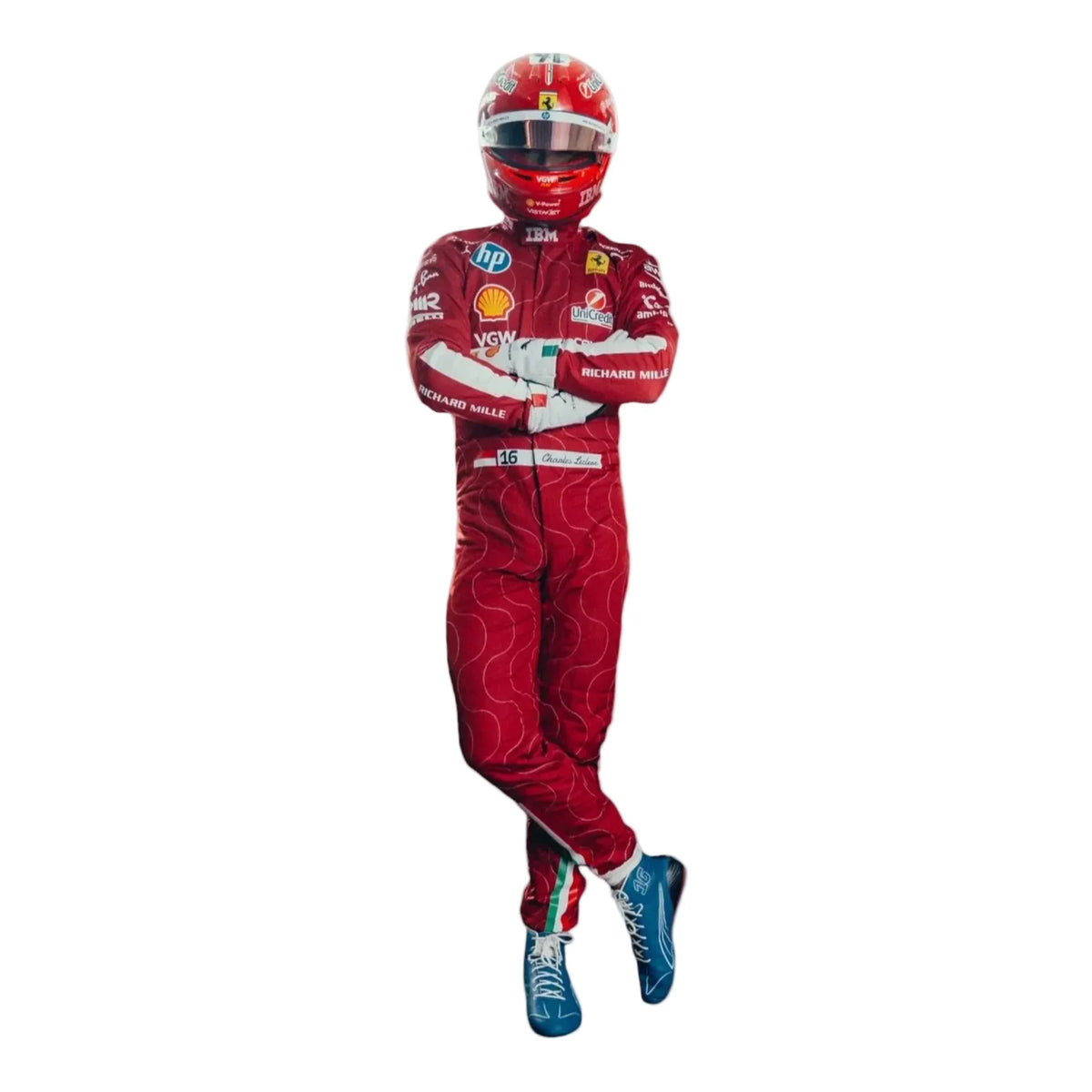 2025 Scuderia Ferrari HP F1 Team Monza GP Race Suit - Ex Race Gear