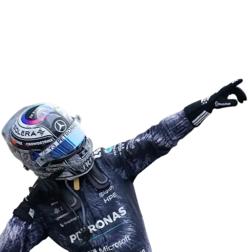 2026 Andrea Kimi Antonelli & George Russell Mercedes Japanese GP F1 Replica Suit Ex Race Gear