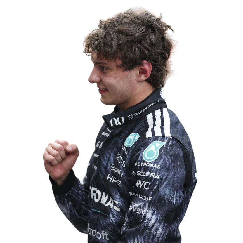 2026 Andrea Kimi Antonelli & George Russell Mercedes Japanese GP F1 Replica Suit Ex Race Gear