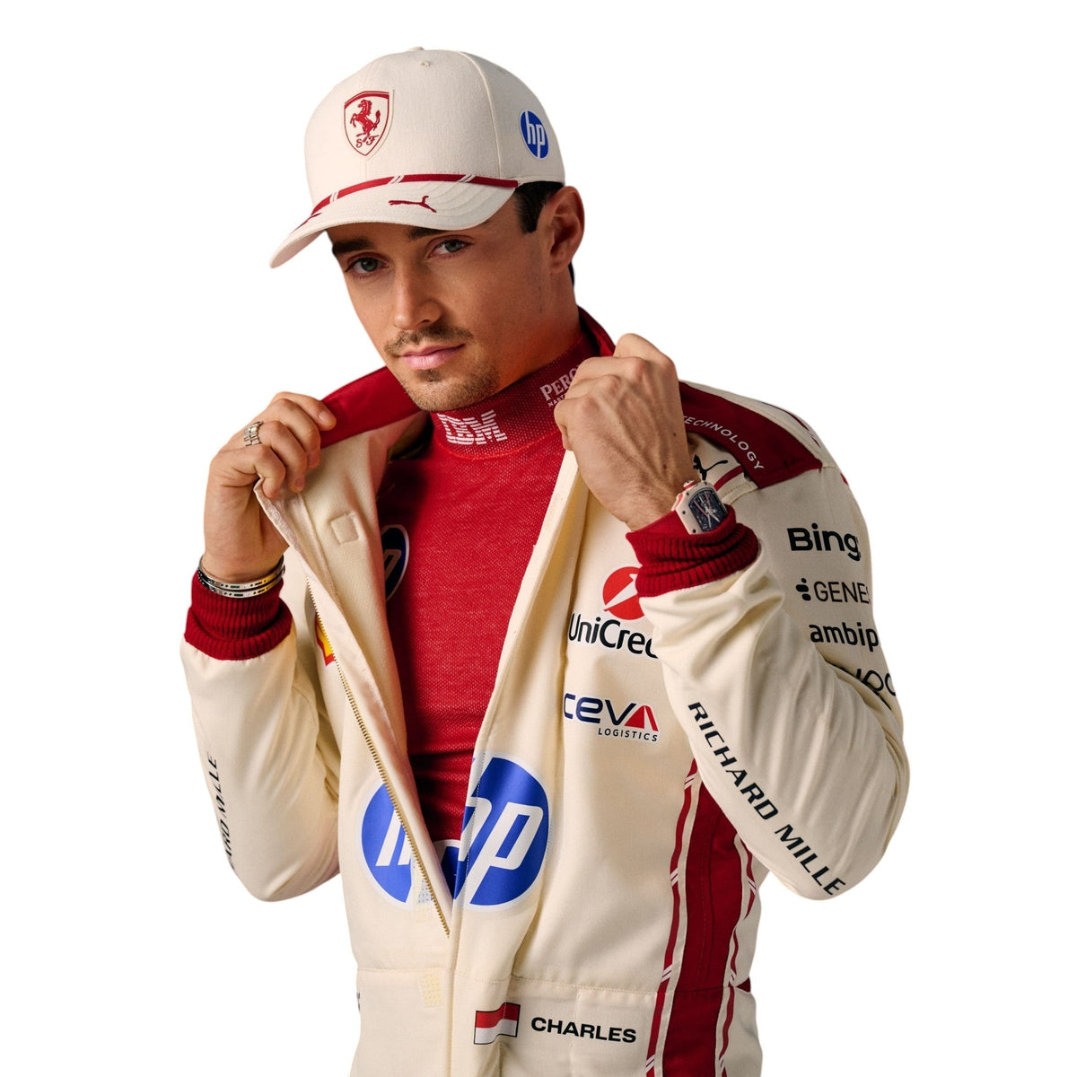 2026 Charles Leclerc Replica Racing Suit Monaco Grand Prix - Ex Race Gear
