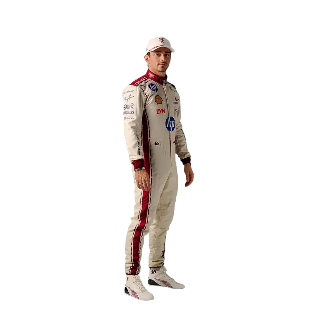 2026 Charles Leclerc Replica Racing Suit Monaco Grand Prix - Ex Race Gear