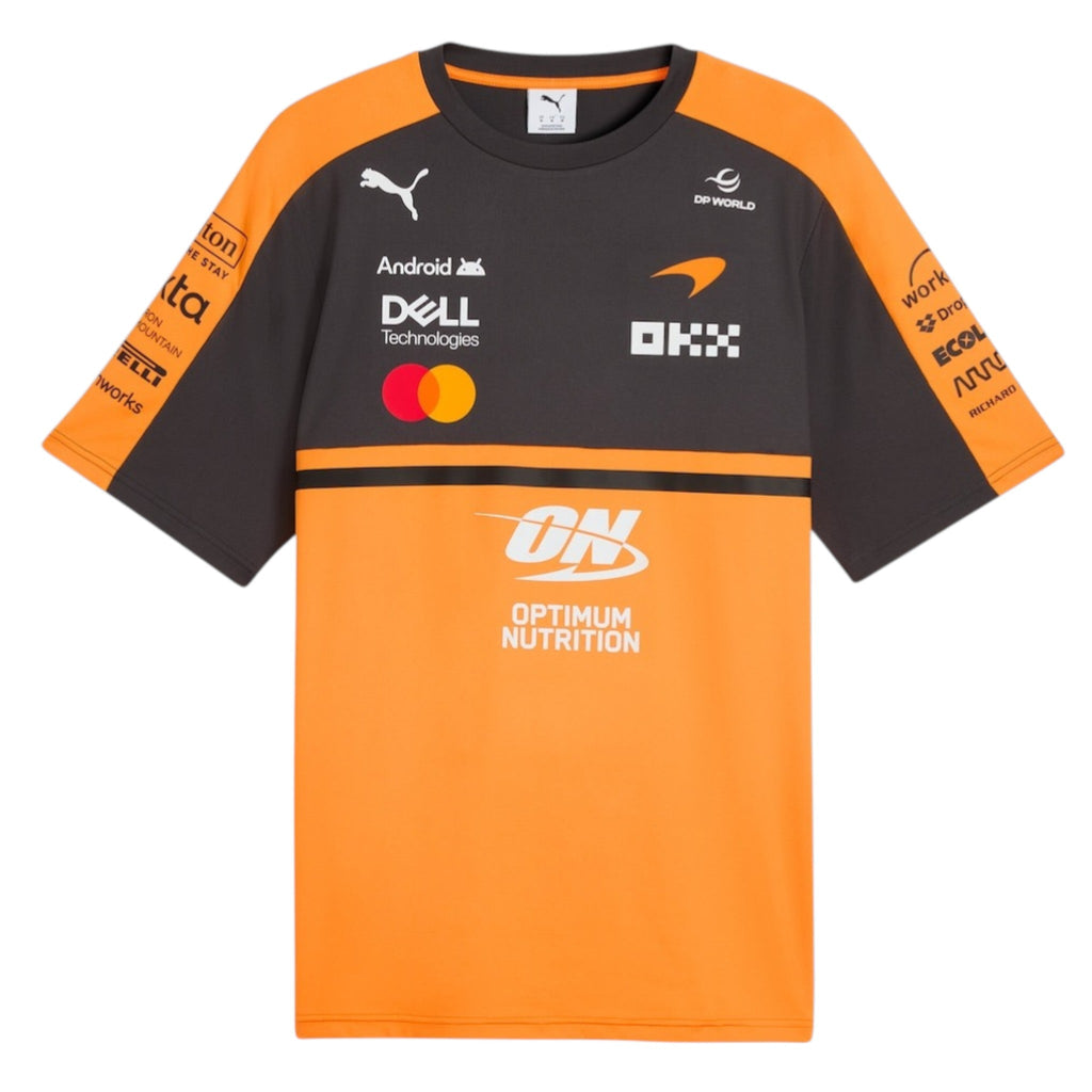 2026 McLaren Team Set Up T-Shirt - Ex Race Gear