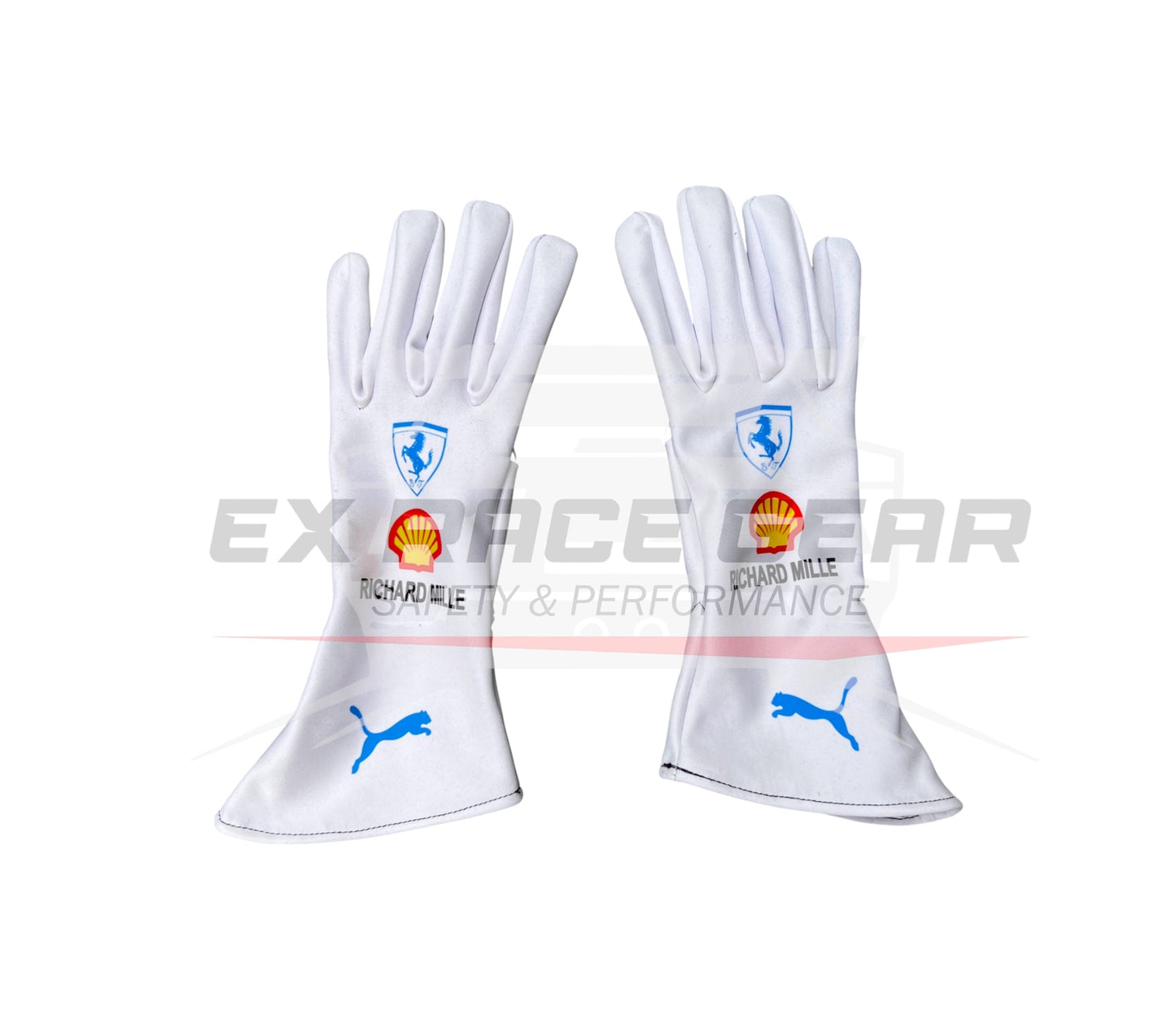 2025 Monaco GP Scuderia Ferrari Gloves – New Edition Ex Race Gear