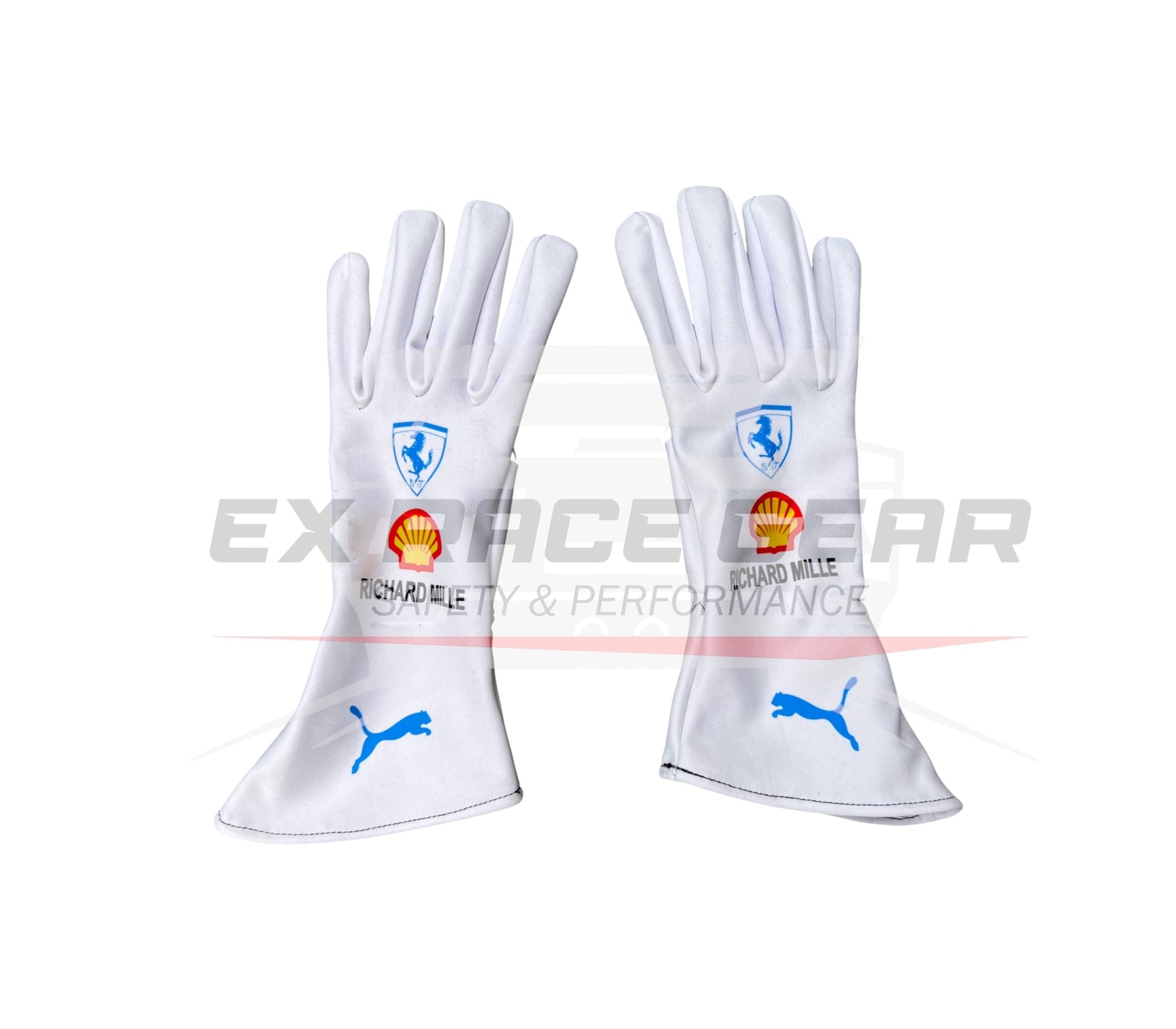 2025 Monaco GP Scuderia Ferrari Gloves – New Edition Ex Race Gear
