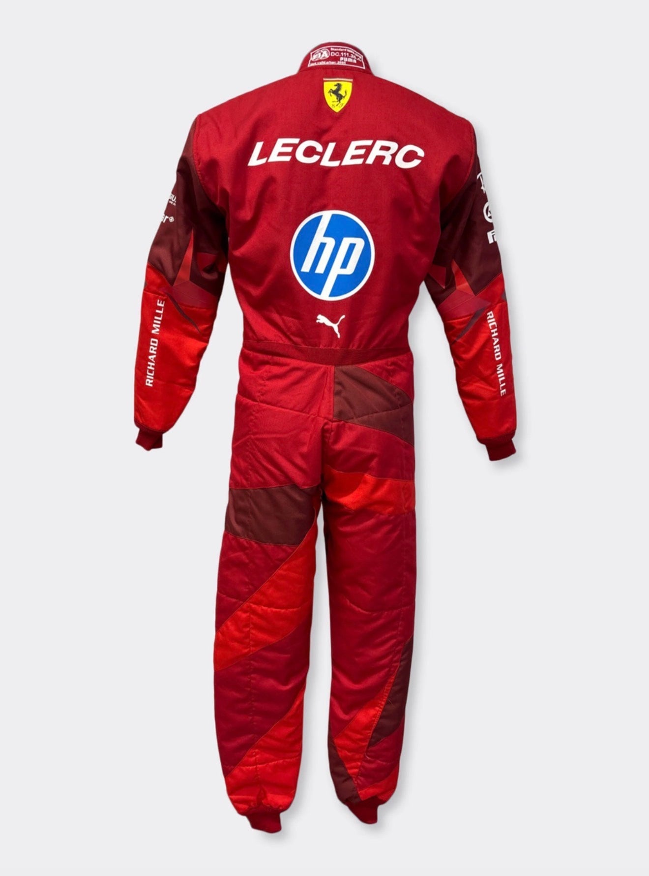 2025 Scuderia Ferrari HP Las Vegas F1 Race Suit Ex Race Gear