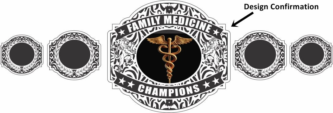 Custom Name and Wing Snake Wrestling Championship Belt poshleathers-14b7