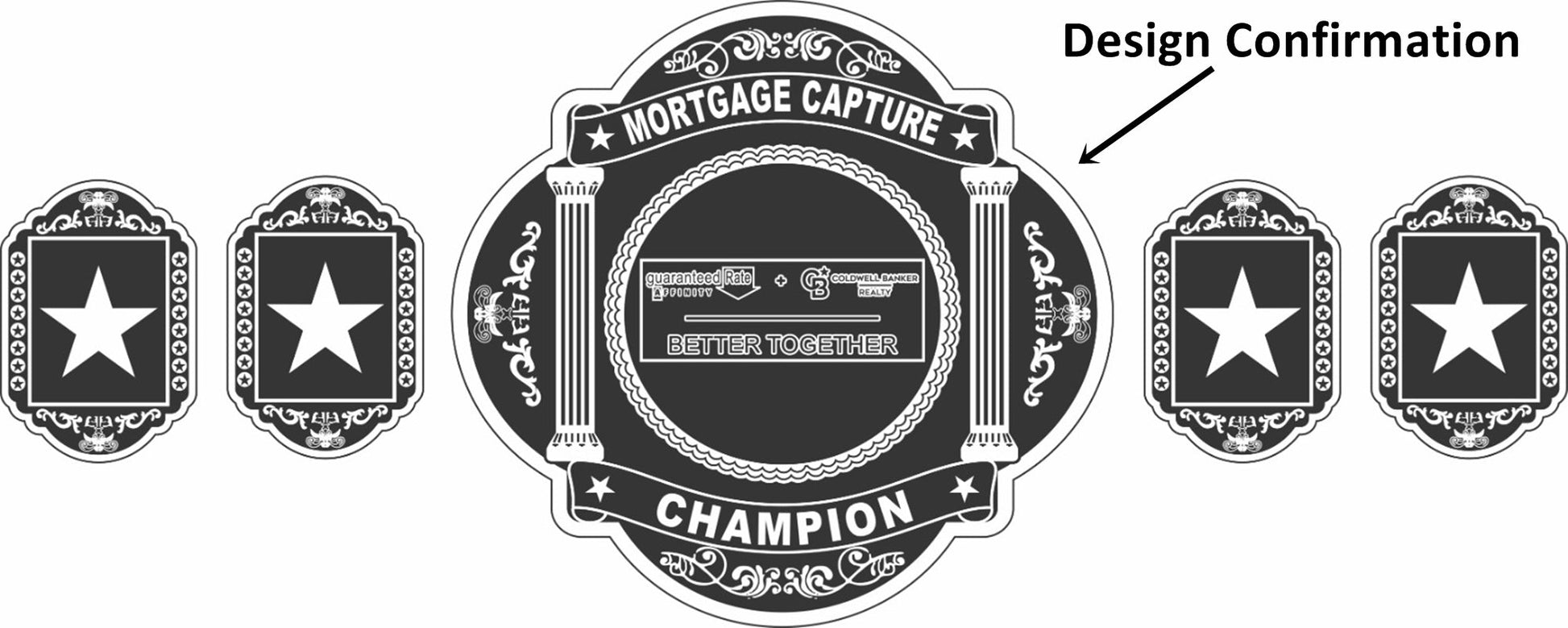 Custom Name and Better Together Logo Wrestling Championship Belt Customize Wrestling Belts