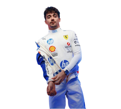 2025 Charles Leclerc Ferrari Racing Miami GP Race Suit