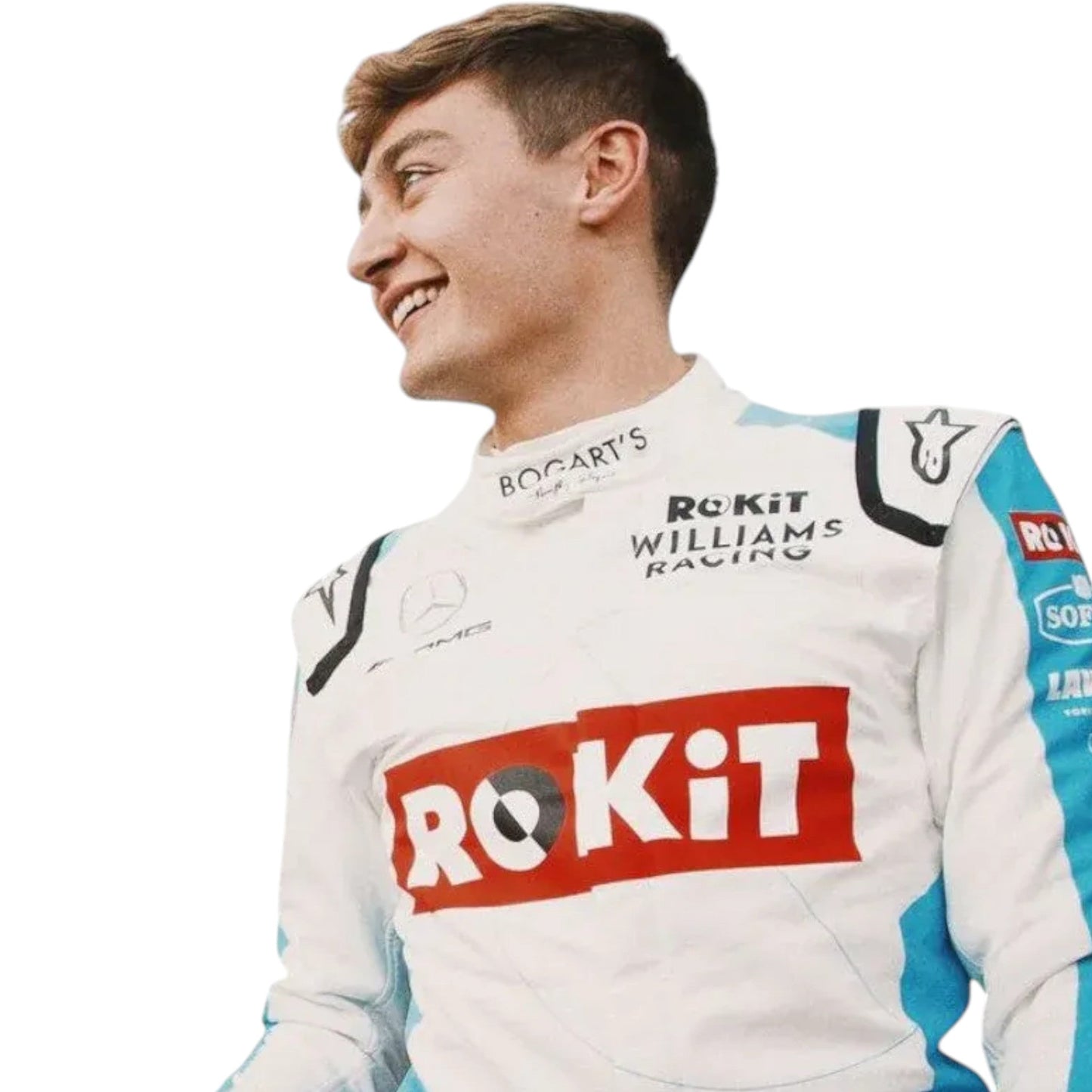2019 George Russell Rocket  Williams Racing F1 Race Suit Rustle Racewears