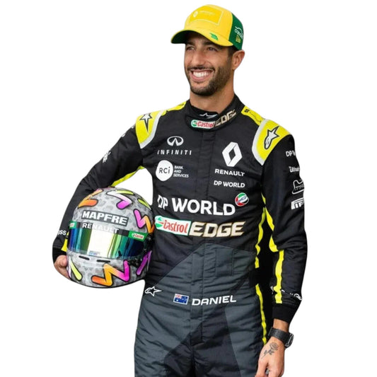 2020 Daniel Ricciardo Renault F1 Race Suit Ex Race Gear