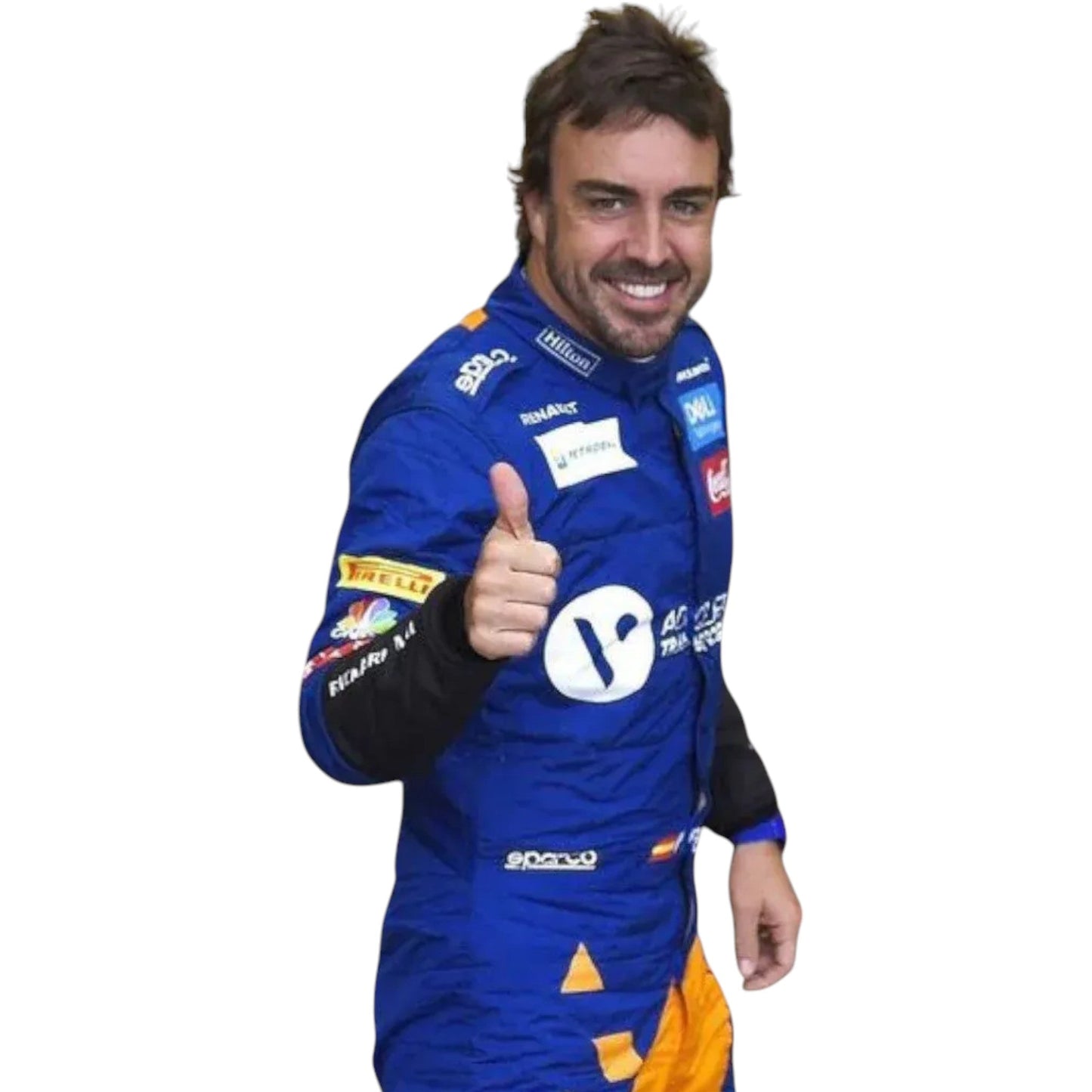 2019 Fernando Alonso Mclaren F1 Race Suit Rustle Racewears