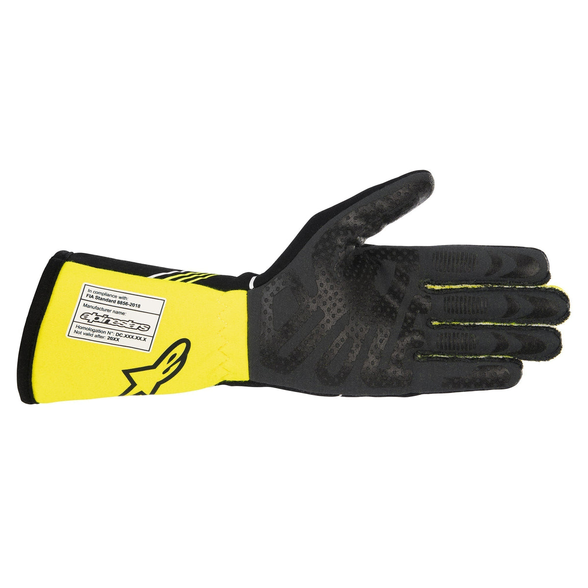 Alpinestars Race Glove v3 Black and Yellow Chicane Racewear