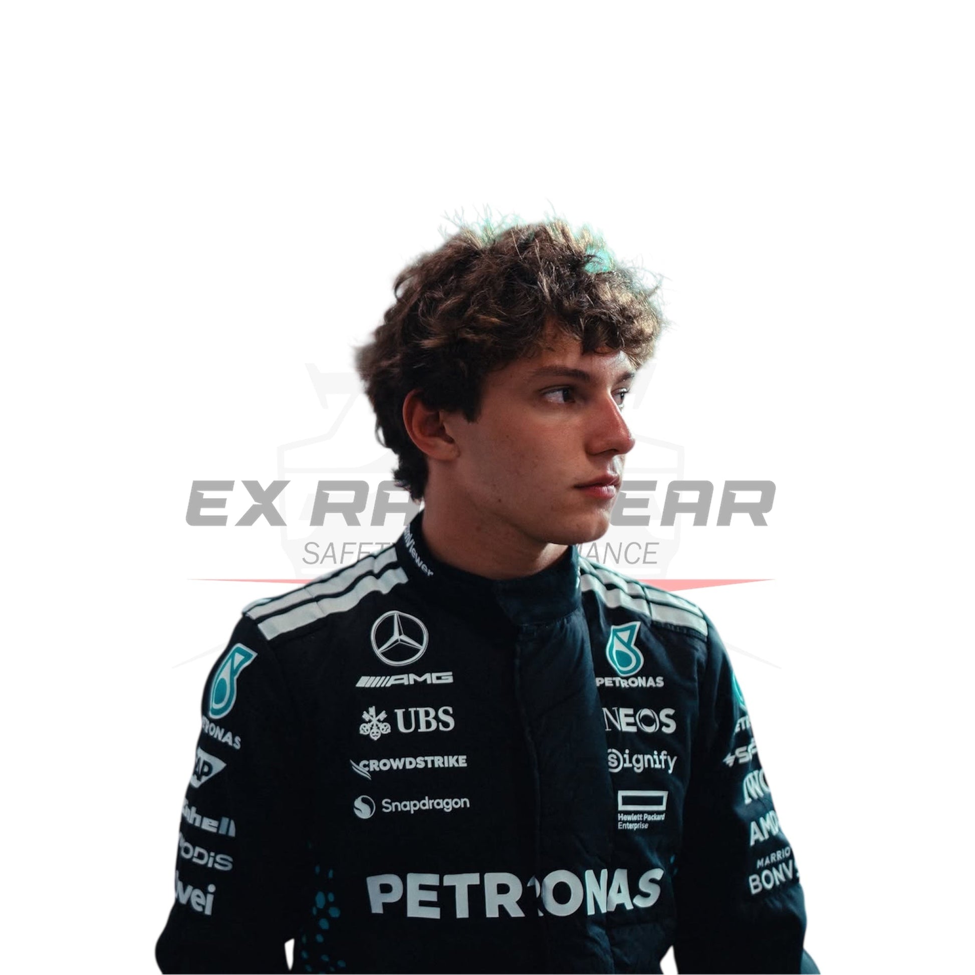 2025 George Russell Mercedes f1 Race Suit - Ex Race Gear