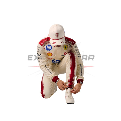 2026 Charles Leclerc Ferrari Monaco GP F1 Race Suit Ex Race Gear