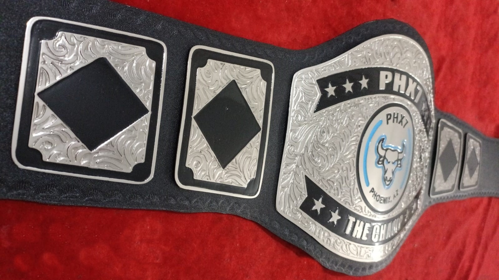 Custom Bull Head Wrestling Championship Belt poshleathers-14b7