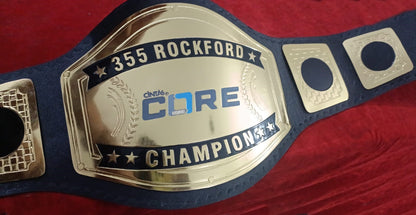 Custom CORE Logo Wrestling Championship Belt poshleathers-14b7
