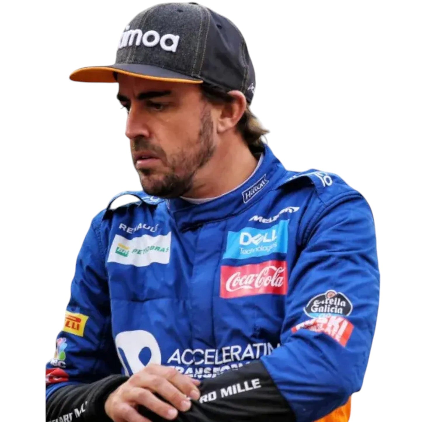 2019 Fernando Alonso Mclaren F1 Race Suit Rustle Racewears