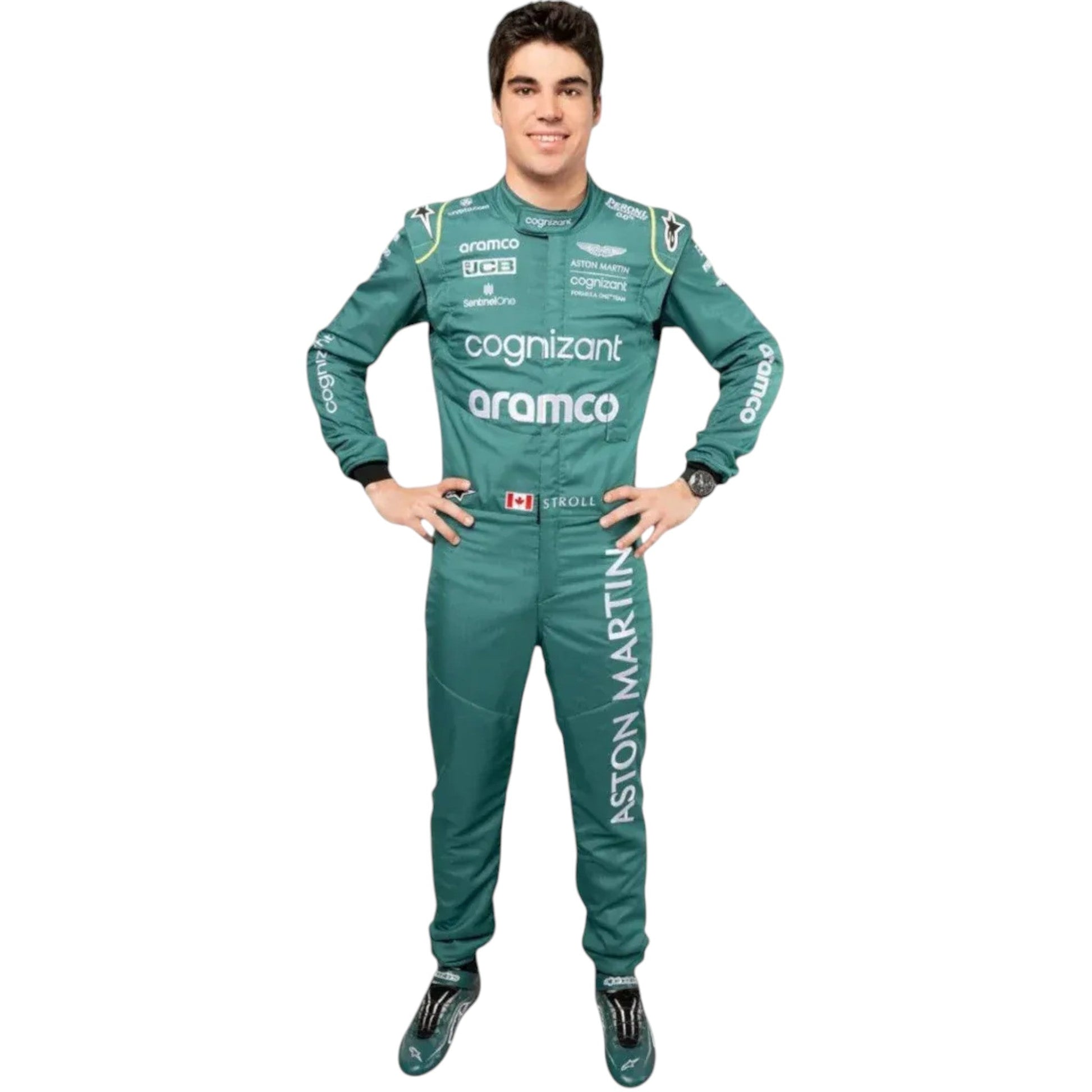 2022 Lance Stroll Aston Martin F1 Race Suit Canadian GP Ex Race Gear