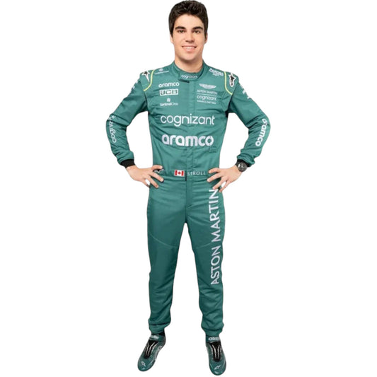 2022 Lance Stroll Aston Martin F1 Race Suit Canadian GP Ex Race Gear
