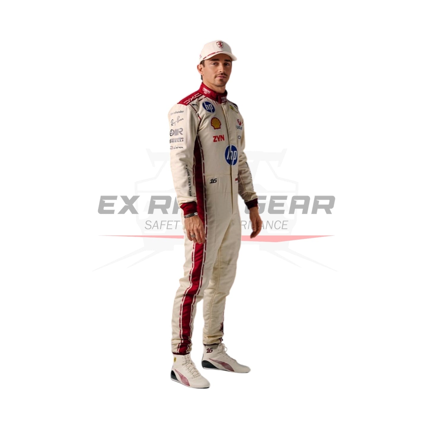2026 Charles Leclerc Ferrari Monaco GP F1 Race Suit Ex Race Gear