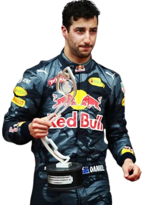 2016 Daniel Ricciardo Red Bull F1 Race Suit Rustle Racewears