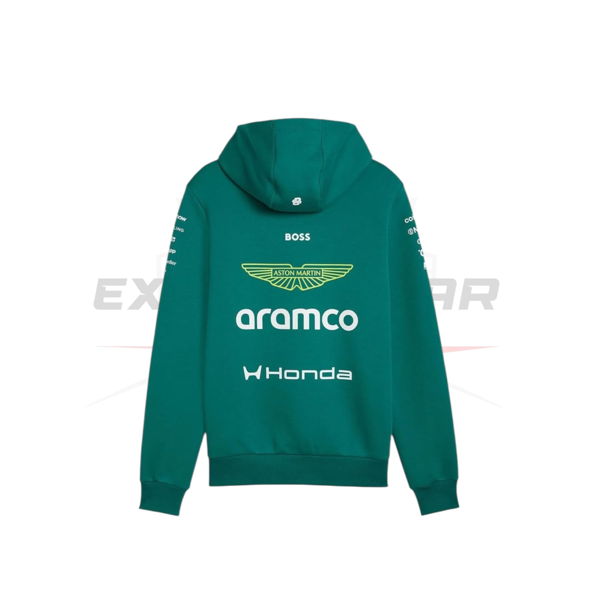 2026 Aston Martin Aramco F1 Team Driver Replica Hoodie Ex Race Gear