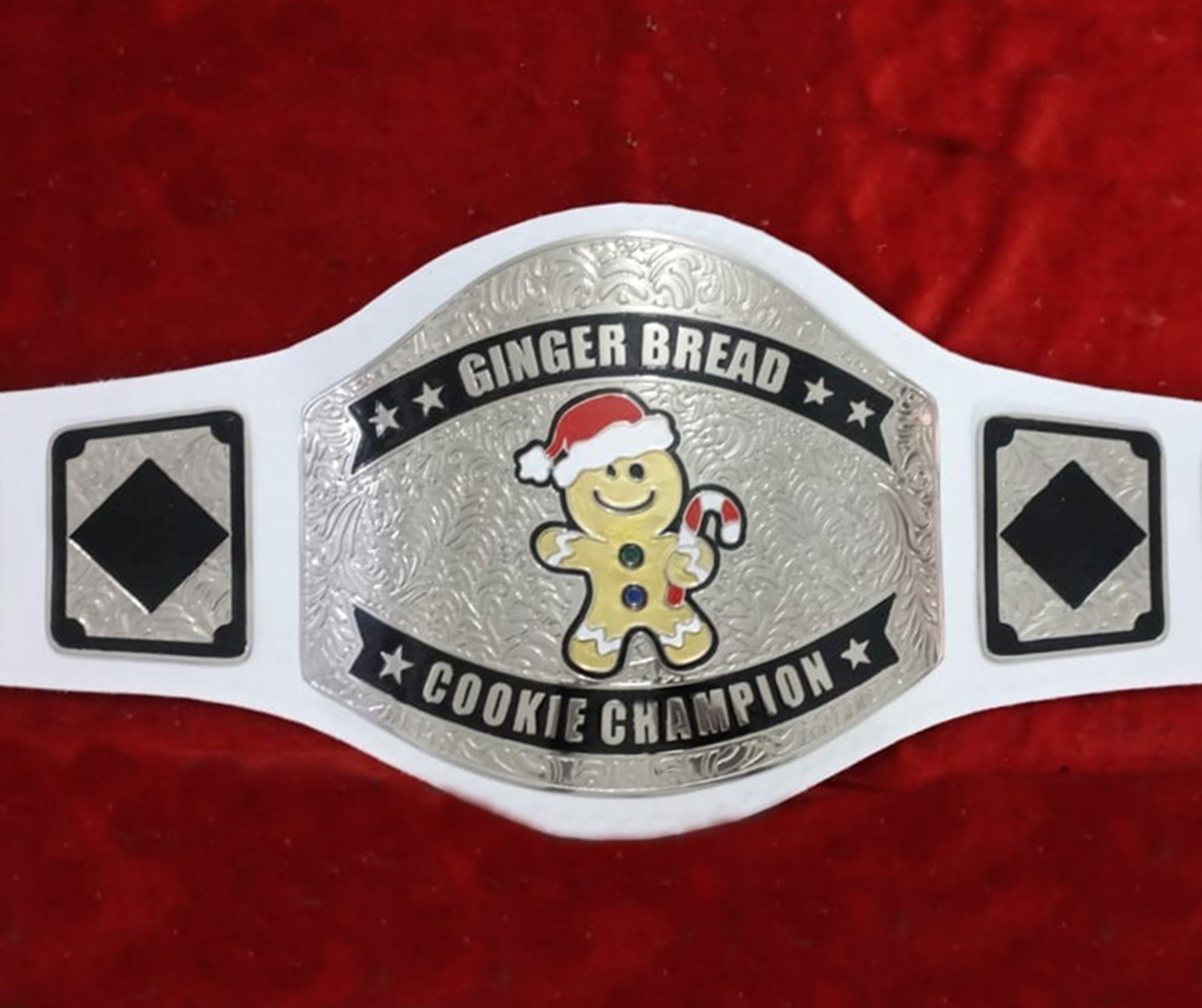 Custom Name and Kids Teddy Bear Logo Wrestling Championship Belt poshleathers-14b7