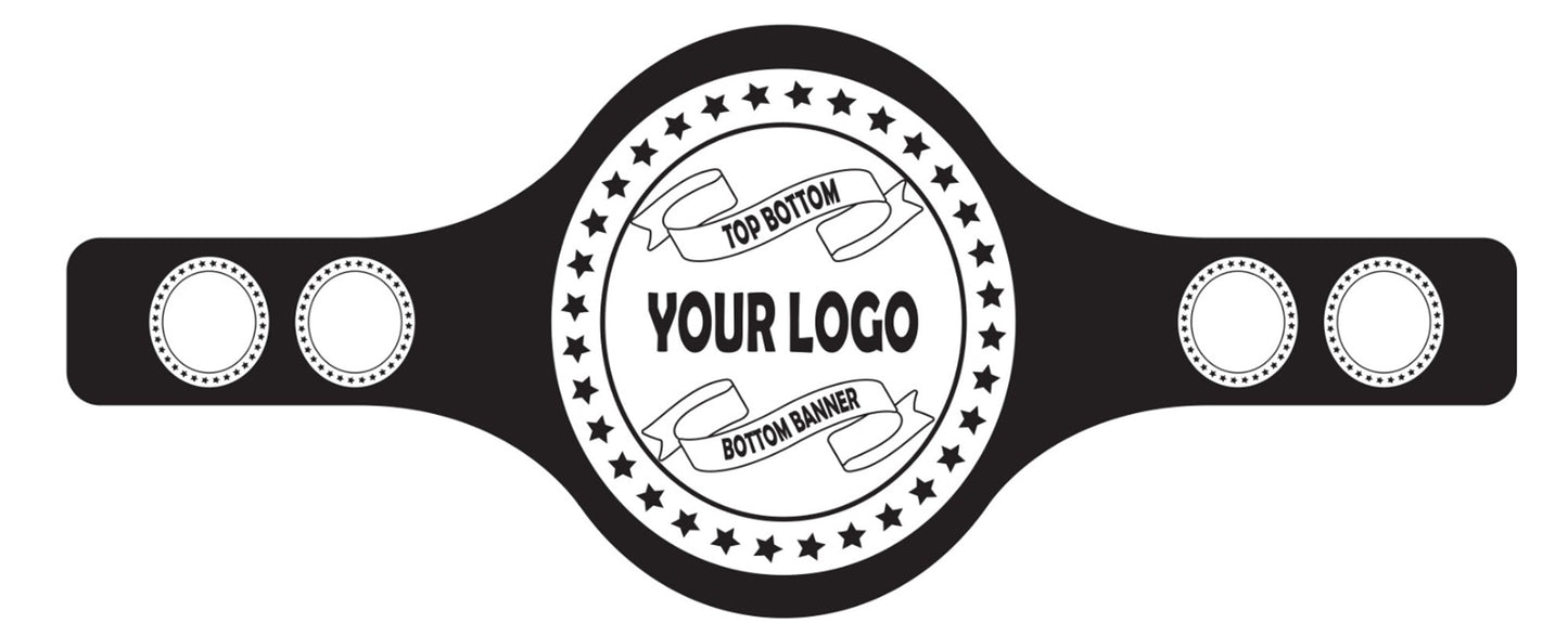 Custom Name and Logo Wrestling Championship Belt - Customize Wrestling Belts