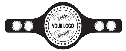 Custom Name and Logo Wrestling Championship Belt - Customize Wrestling Belts