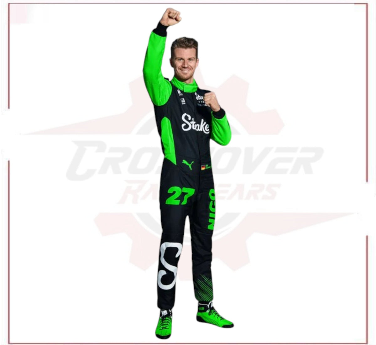 New 2025 KICK Sauber Nico Hulkenberg F1 Race Suit