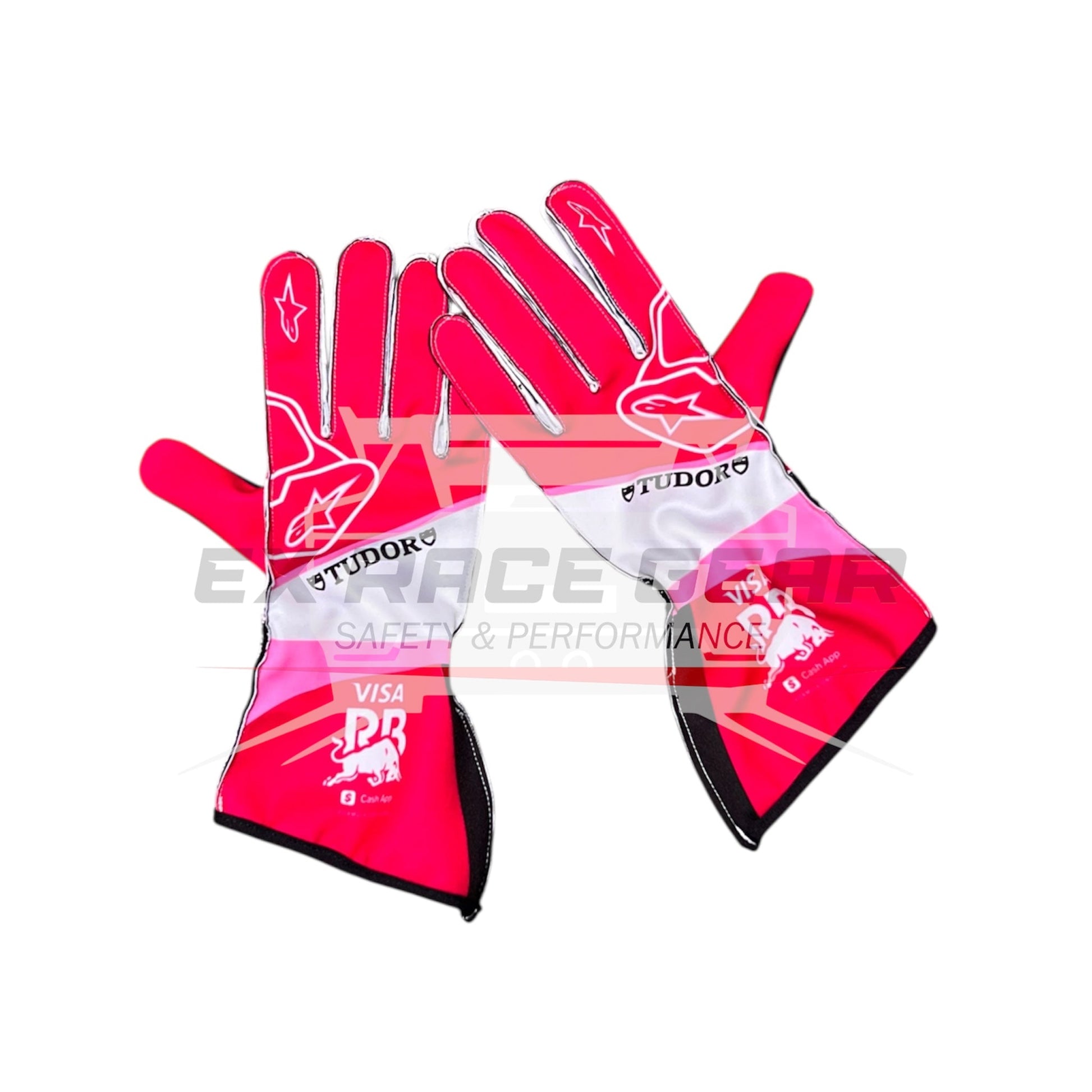 2025 Racing Bulls F1 Team Miami GP Race Gloves | Official Replica Ex Race Gear