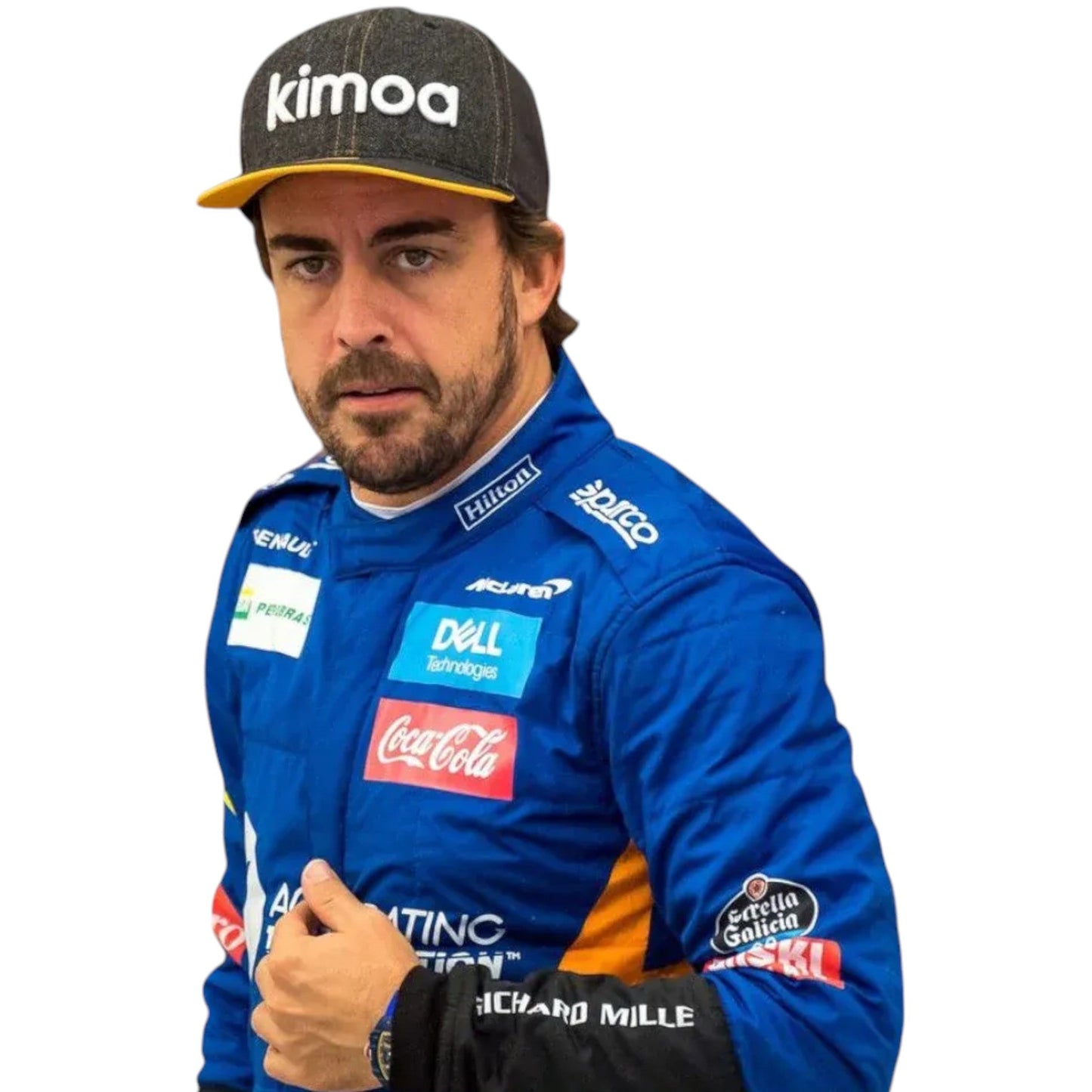 2019 Fernando Alonso Mclaren F1 Race Suit Rustle Racewears