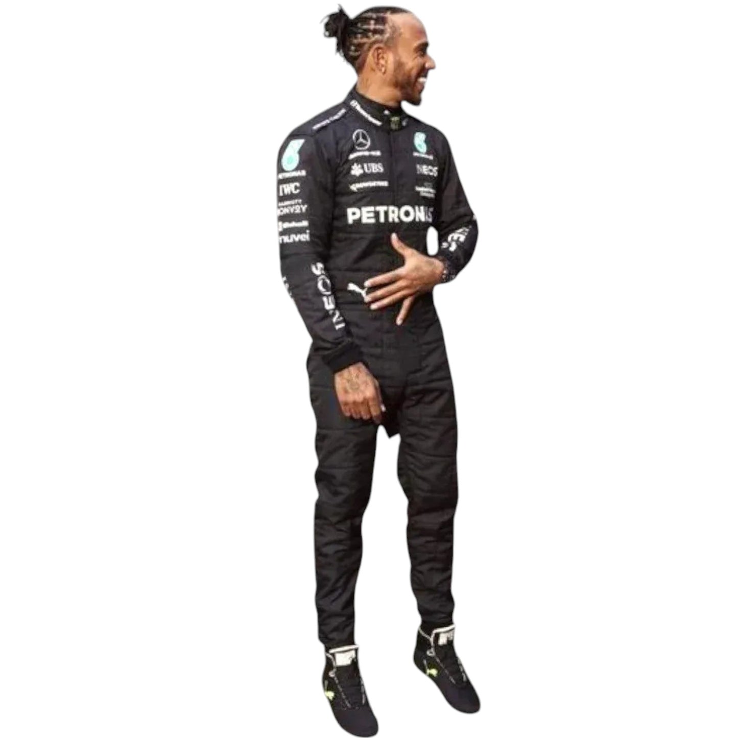 2023 Lewis Hamilton Mercedes AMG F1 Race Suit Ex Race Gear