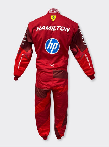 2025 Scuderia Ferrari HP Las Vegas F1 Race Suit Ex Race Gear