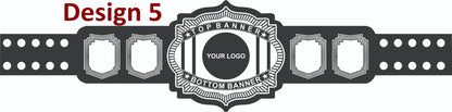 Custom Name and Logo Wrestling Championship Belt - Customize Wrestling Belts